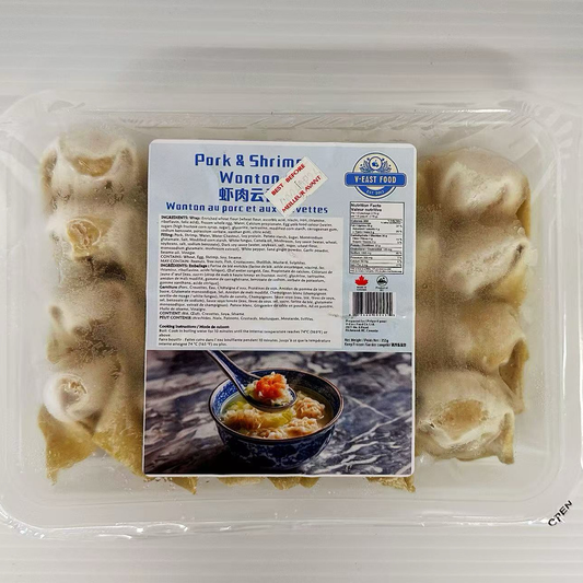 Pork & Shrimp Wonton (Frozen) 20 Pieces/box